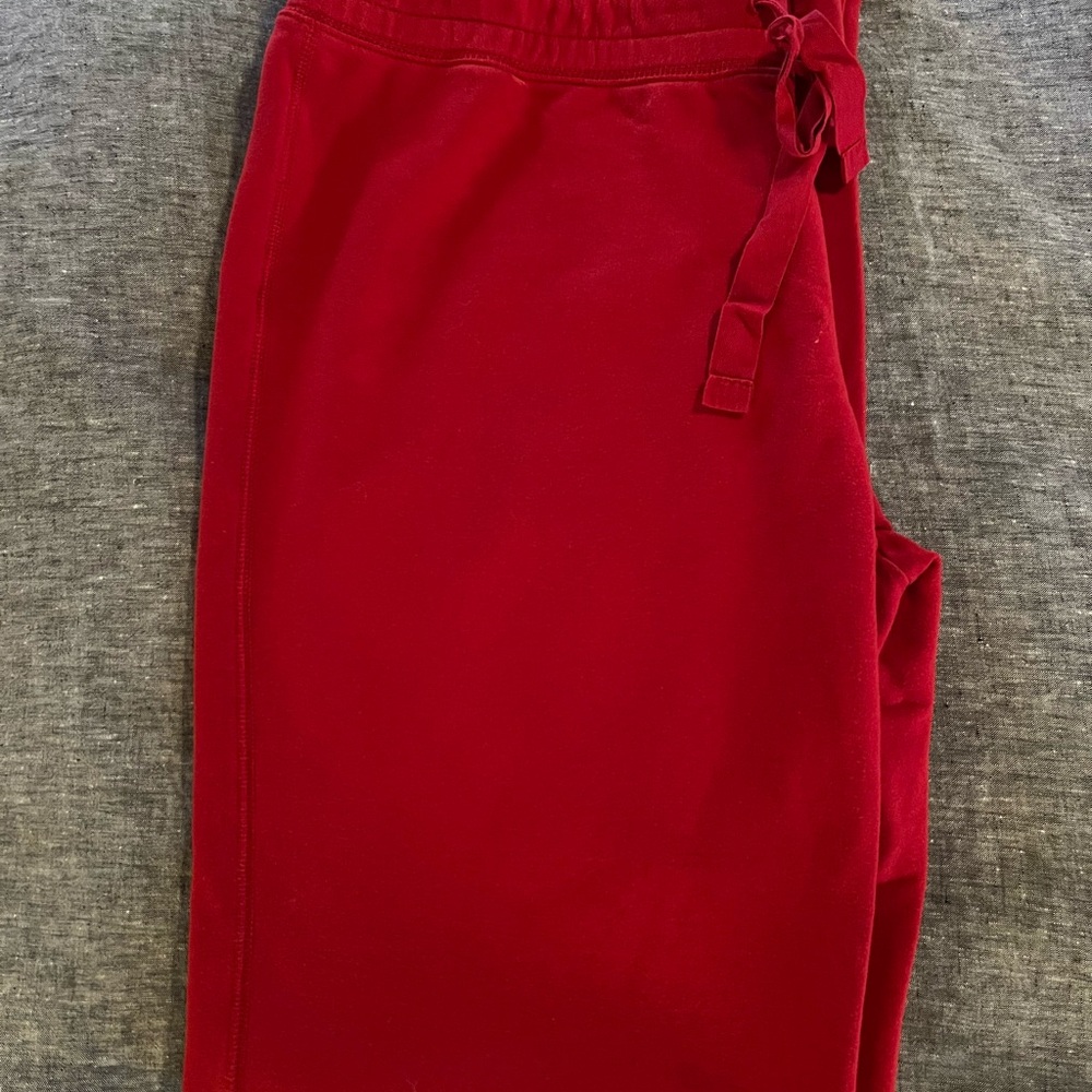 Eddie Bauer Red Track Joggers - Picture 2 of 11